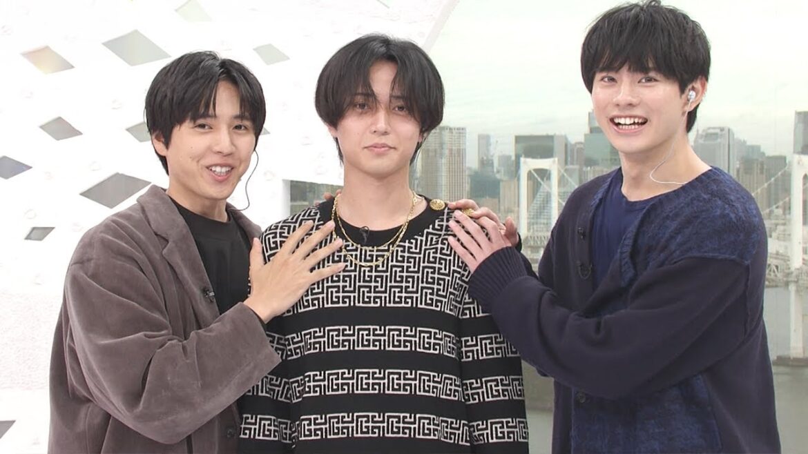 永瀬廉＆坂東龍汰＆前田拳太郎のめざまし出演シーン【ふれる。】