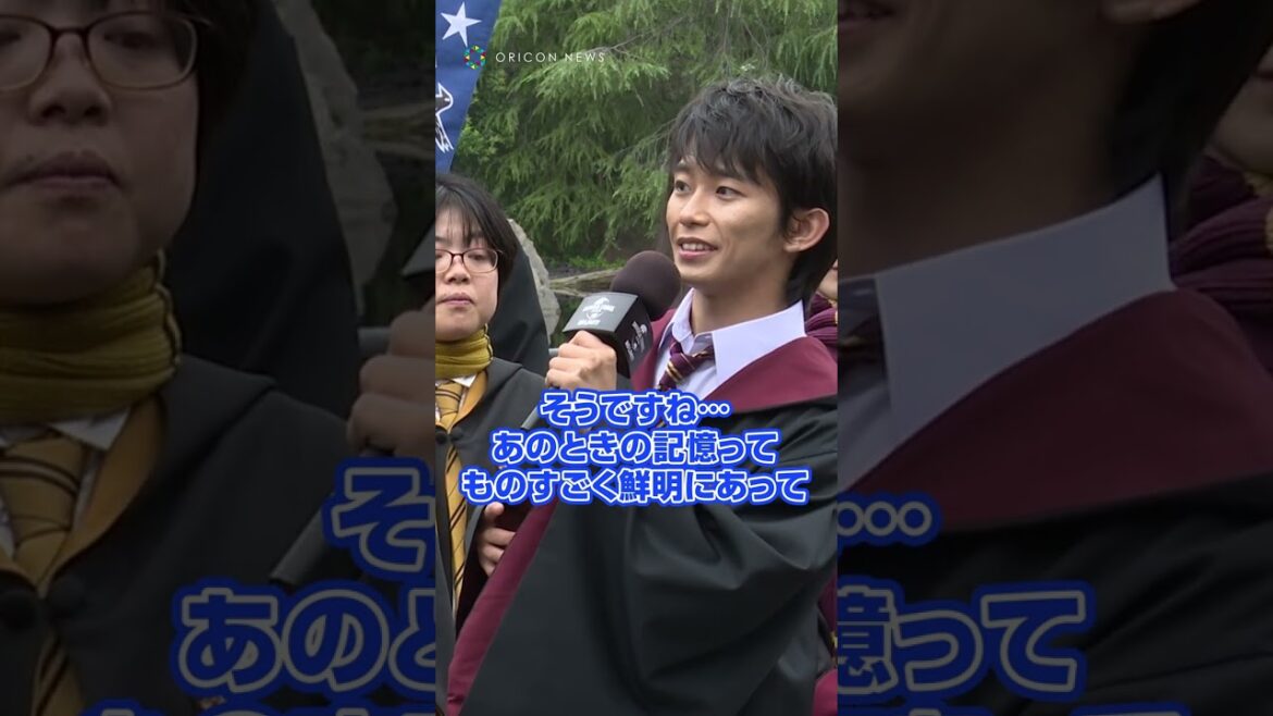 加藤清史郎が10年ぶりにUSJイベント登場！バタービールで乾杯 #加藤清史郎 #usj #shorts