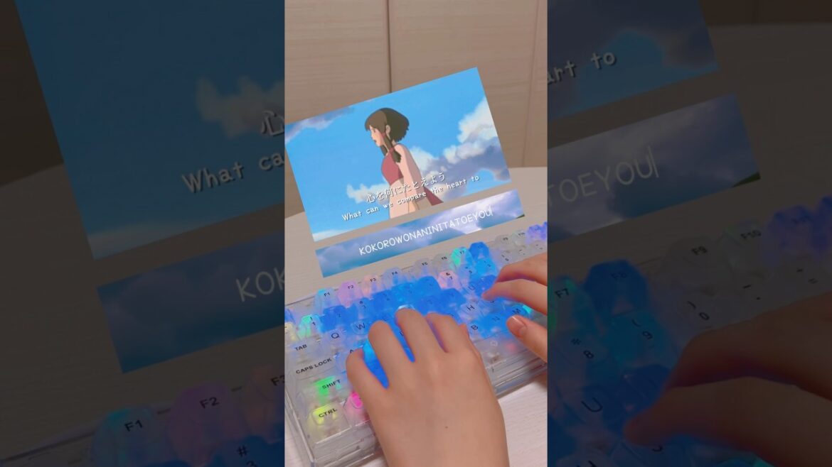 【 「teru-nouta」lyricstyping Tales from Earthsea】