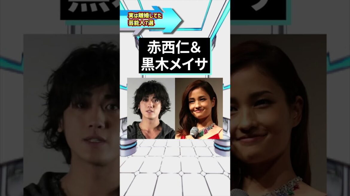 実は離婚してた芸能人7選 #実は #離婚 #芸能人 #破局