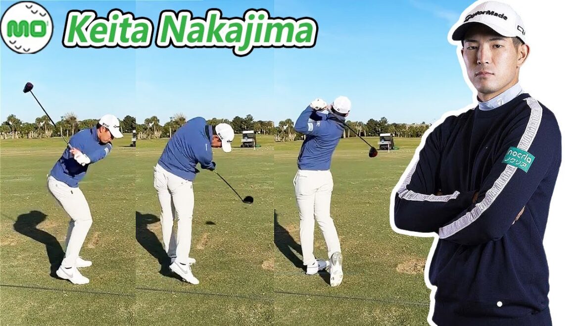 中島啓太 Keita Nakajima 日本の男子ゴルフ スローモーションスイング!!!