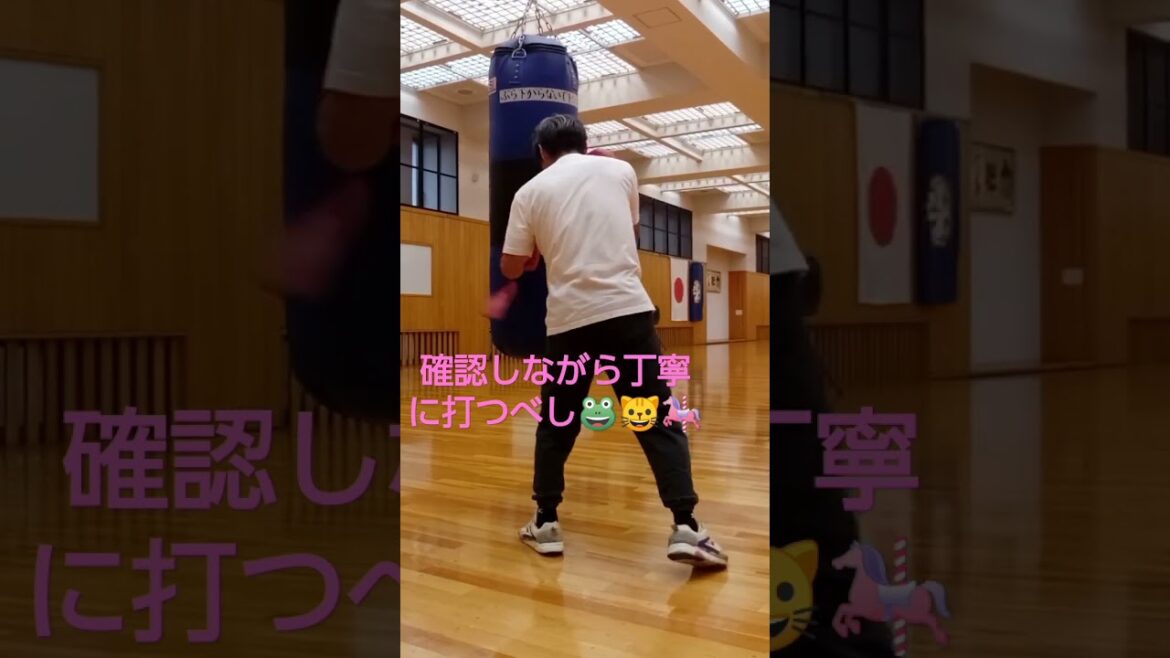５０代ボクシング練習🦄 #雪の華 #中島美嘉