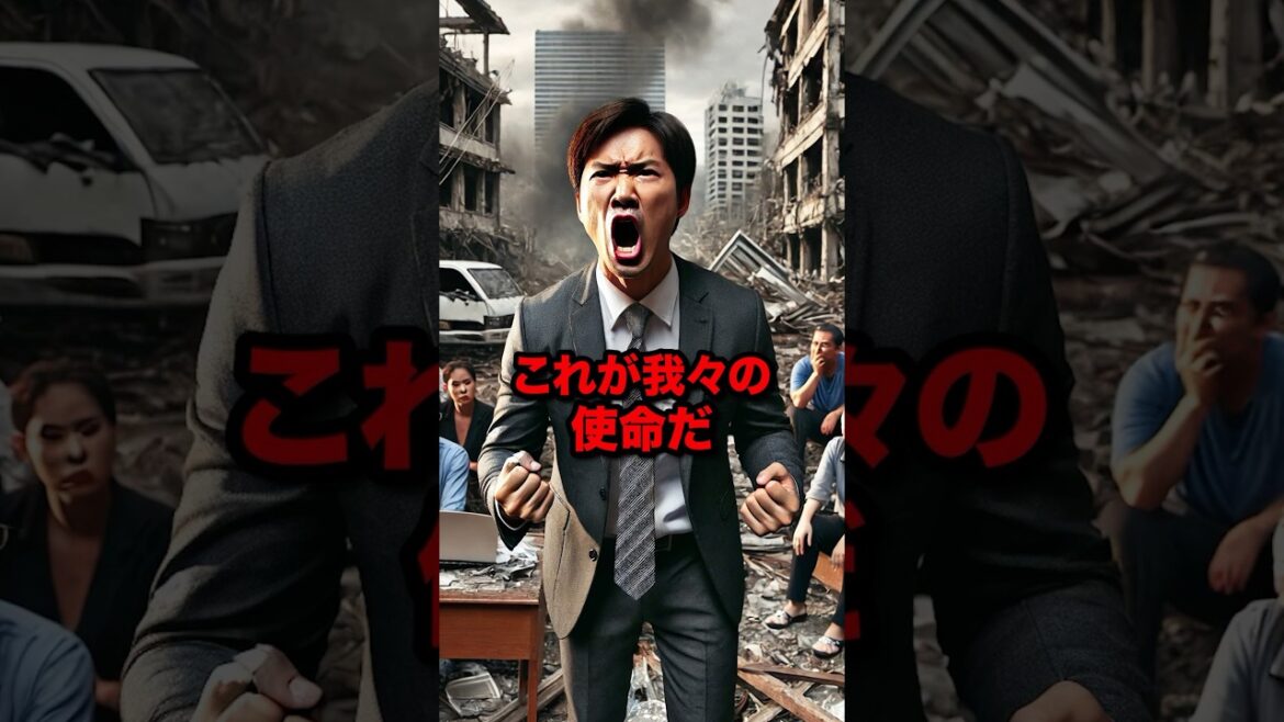 震災で流された街で"使命感"を持ち戦う経営者#海外の反応 #自衛隊 #東日本大震災