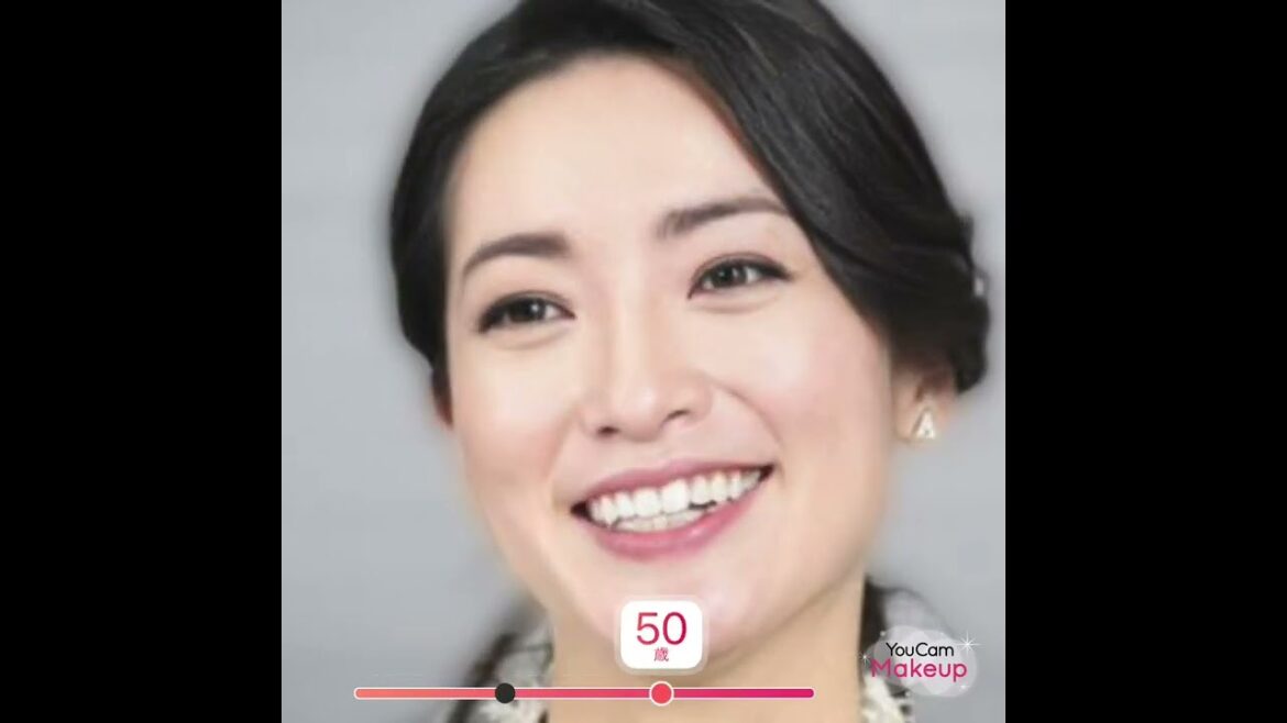 大江麻理子のAI未来予測老化動画
