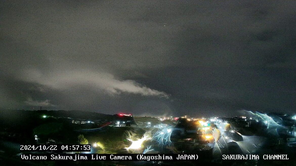 【絶景LIVE】桜島ライブカメラ（噴火・雲海・朝焼け） live camera  volcano-Sakurajima ,Kagoshima,Japan