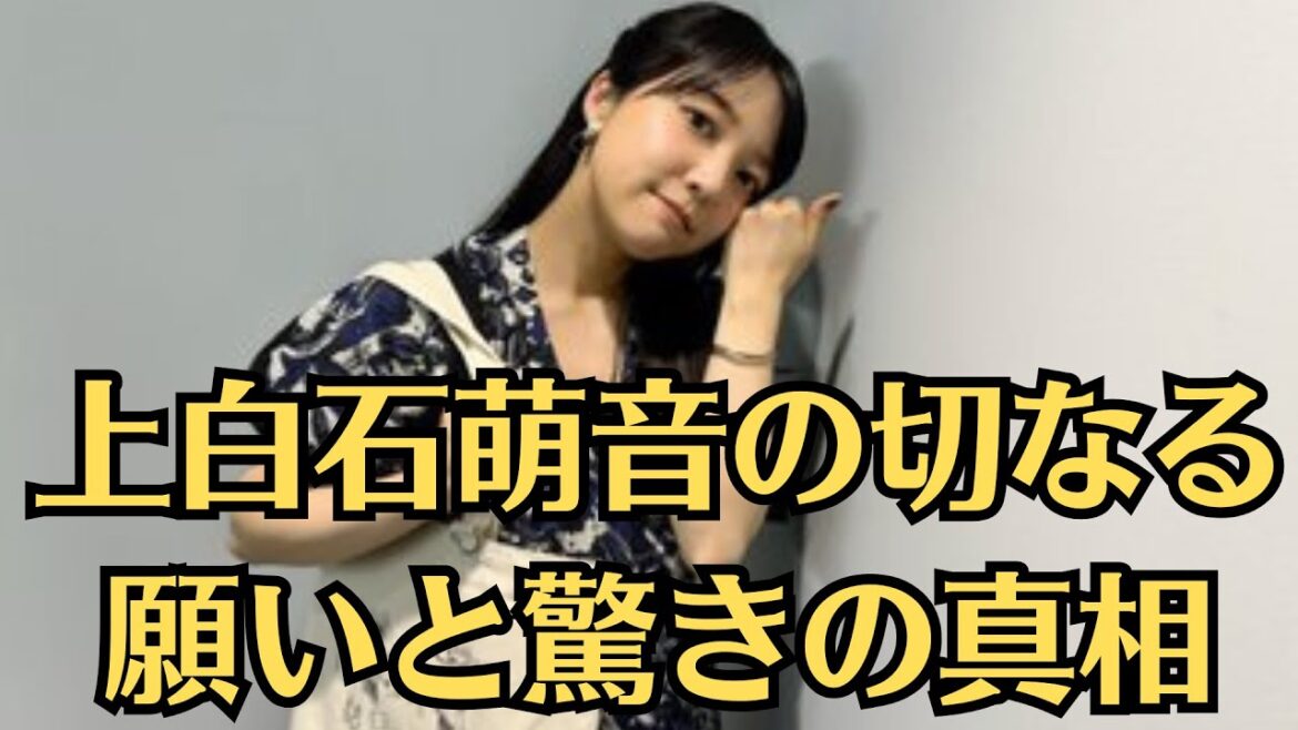 上白石萌音の切なる願いと驚きの真相！佐藤健の時は上白石萌音の上の字も知らないくらい萌音ちゃん事知らなかったけど笑顔素敵だしめちゃくちゃ可愛いな😊