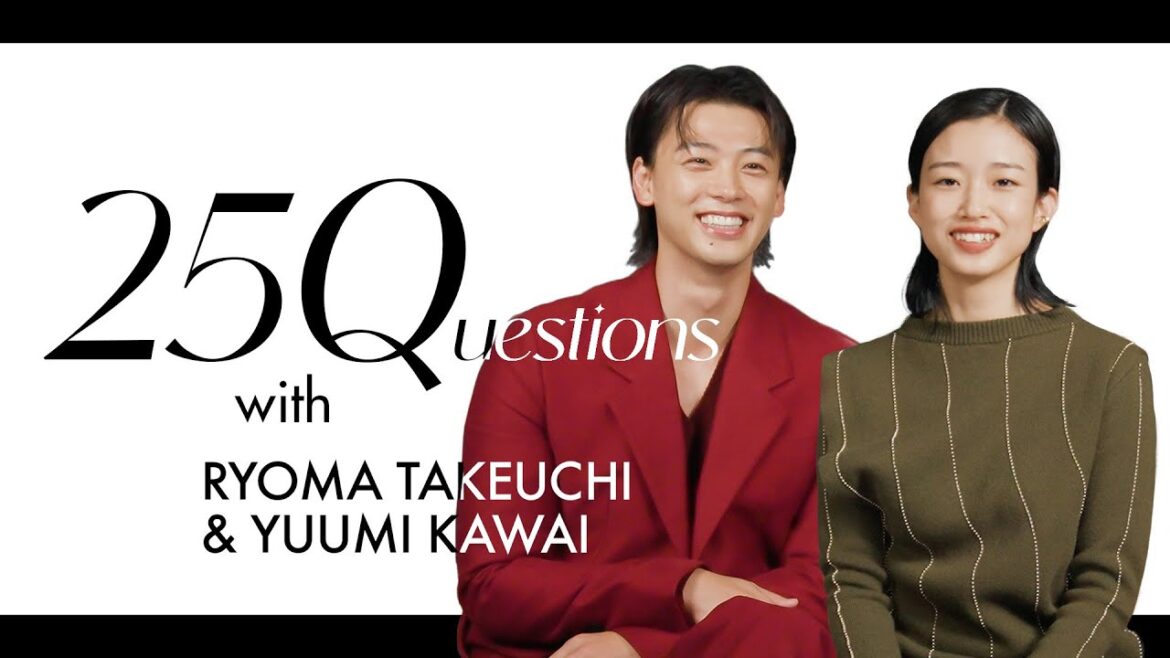 お互い今だから言えることは？ 竹内涼真×河合優実が赤裸々トーク！｜25 Questions｜25ans