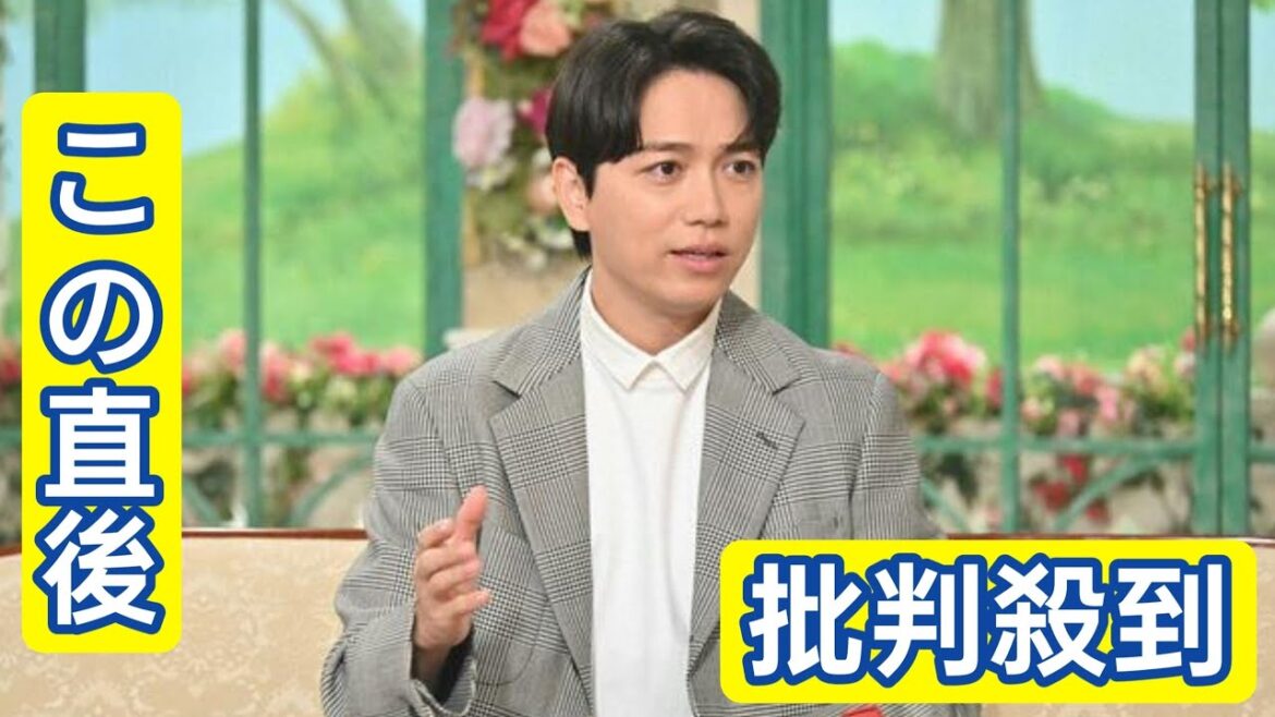 ＜山崎育三郎＞男4人兄弟で育ちけんかも多数　母の大変さが分かった　90代の祖母も活動を応援　「徹子の部屋」出演