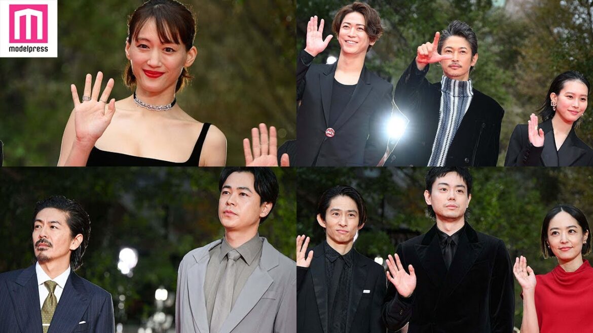 綾瀬はるか・亀梨和也・森田剛・三宅健らオープニングイベントレッドカーペットに豪華登場【第37回東京国際映画祭】