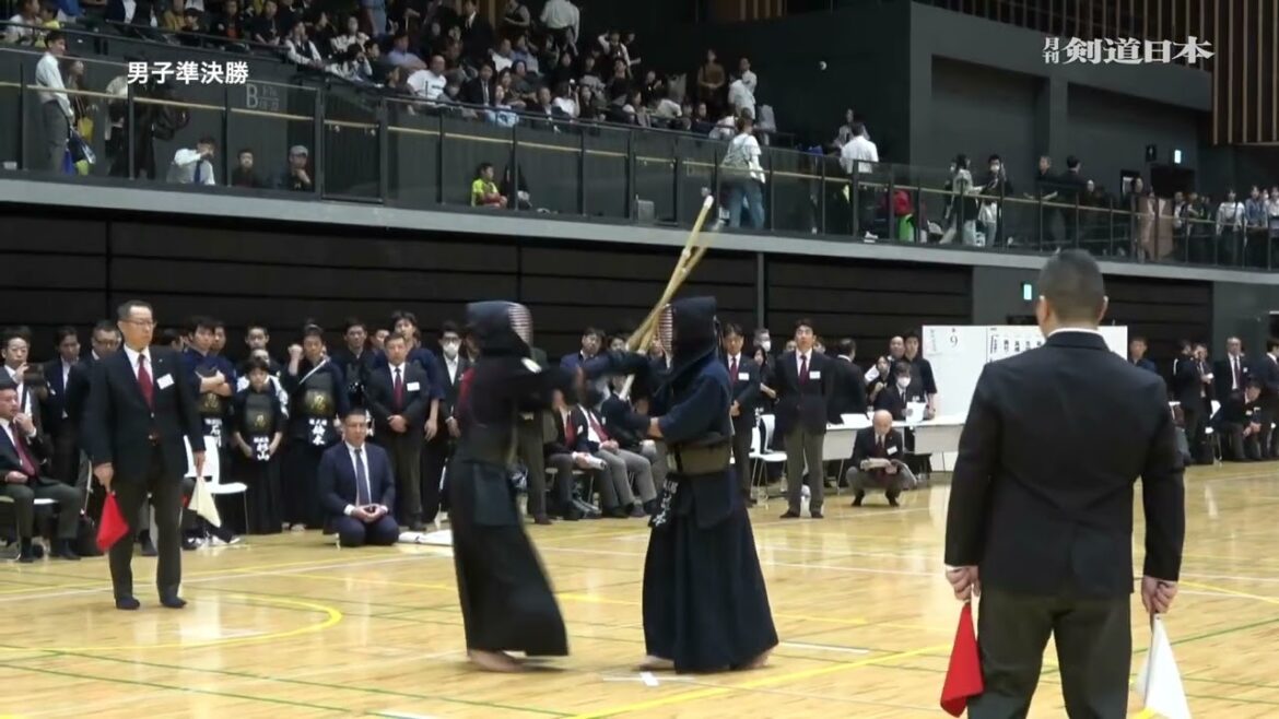 2024年「全国道場少年剣道選手権大会」準決勝まで