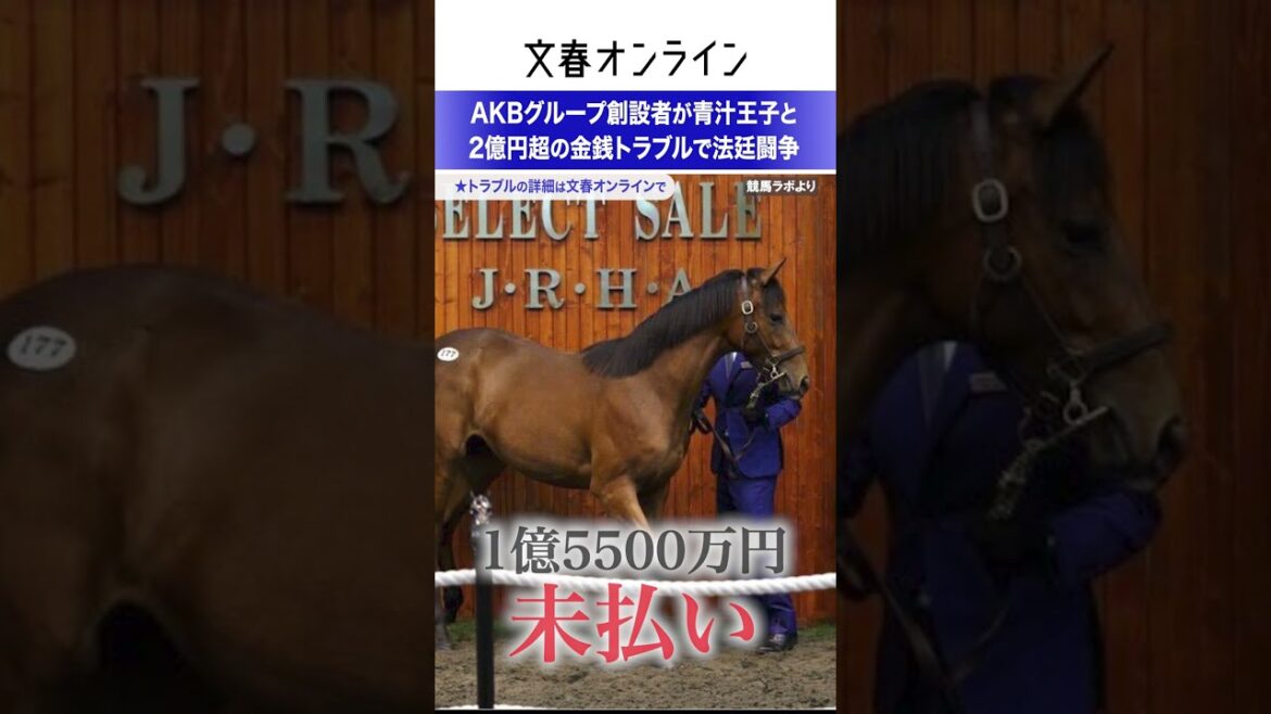 AKBグループ創設者が青汁王子と2億円超の金銭トラブルで法廷闘争
