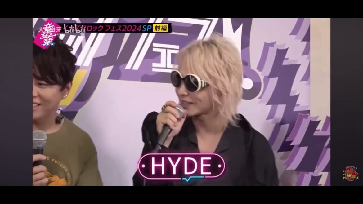 Inazuma Rock fes. 2024 Day 1 interviews. 西川貴教/hyde