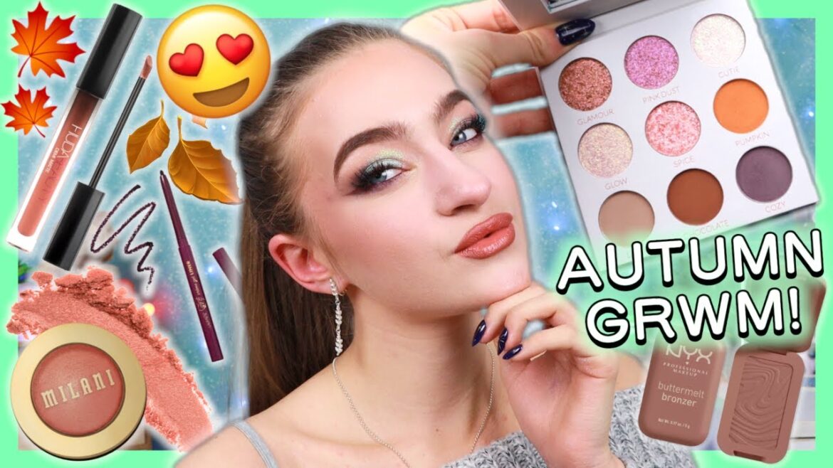 New Indie Eyeshadow Palette!? A Cozy Fall Get Ready With Me!!