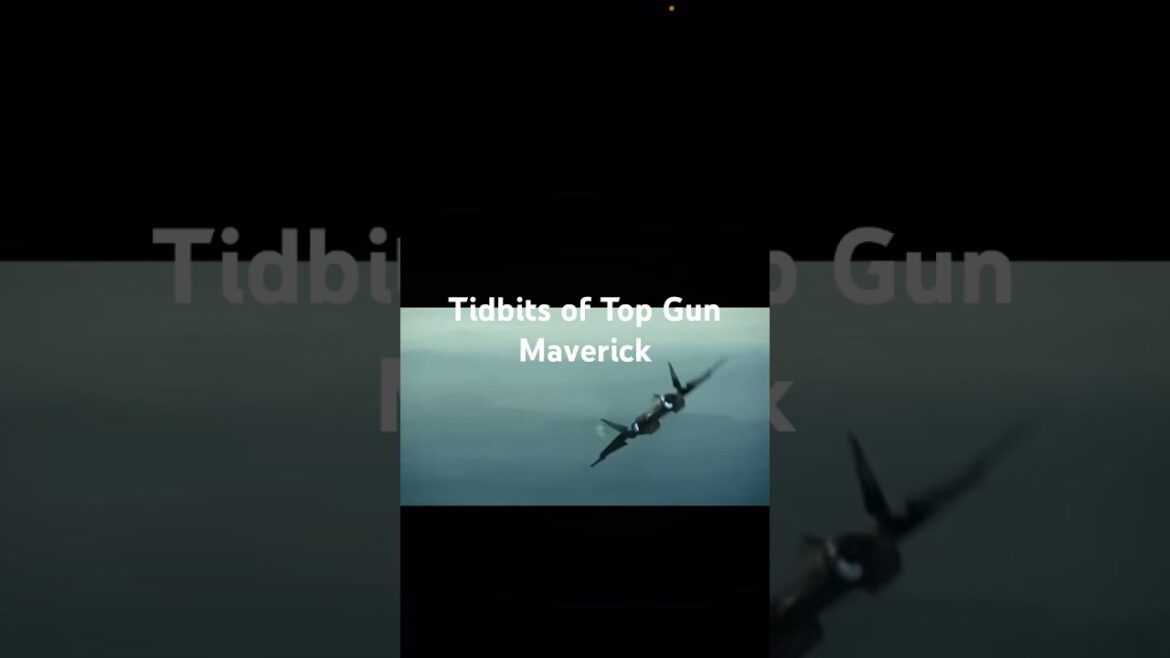 Tidbits of Top Gun Maverick #topgunmaverick #movies #moviesoundtrack #tomcruise #flying #adventure