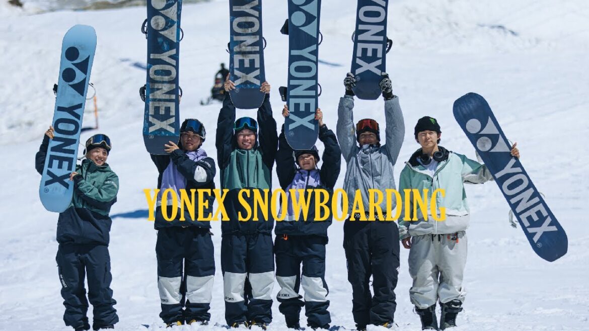 YONEX SNOWBOARD TEAM Shoot at Mammoth Mountain | YONEX