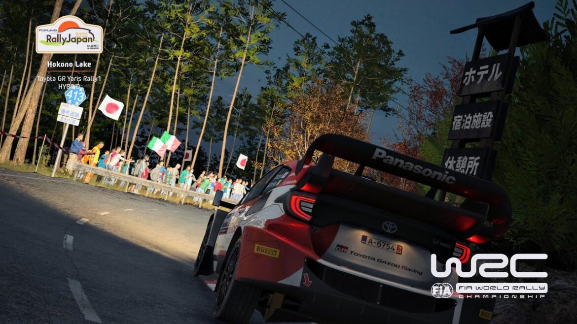 【EA SPORTS WRC】ラリー・ジャパン2　根の上高原ss 1