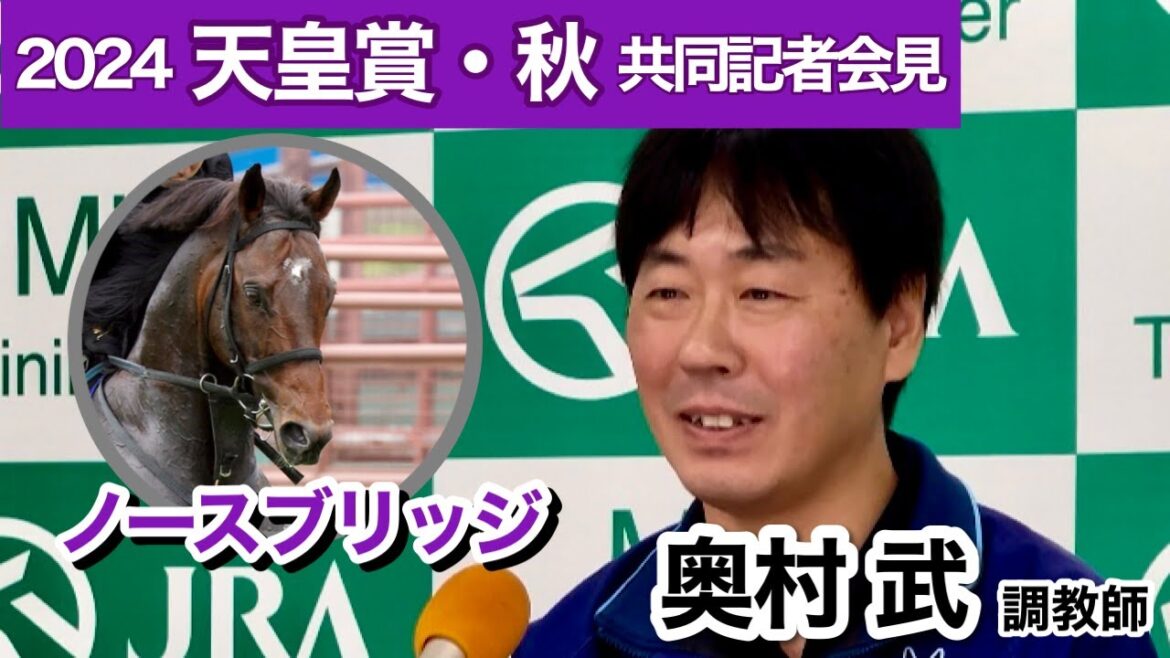 【天皇賞・秋2024】３年連続出走の６歳ノースブリッジ「調子が良すぎるから使う」奥村武調教師…ＪＲＡ共同記者会見
