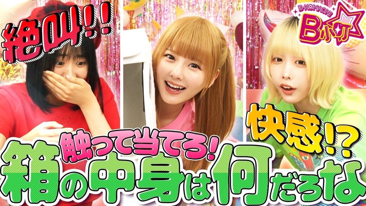 【熱狂】箱の中身当てゲームでかな涙目＆MEM大爆笑！？【B小町ちゃんねる！】