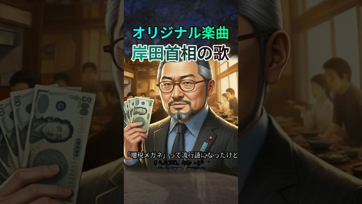 【オリジナル楽曲】 岸田首相の歌…  #shorts 614