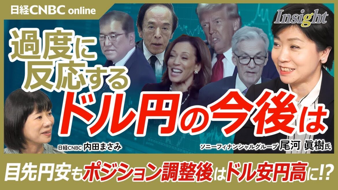 【過度に反応するドル円相場の今後・ドル安円高がメインシナリオ】尾河眞樹氏が為替相場を解説／衆院選・日銀会合・雇用統計・アメリカ大統領選挙・FOMC／与党大敗後なぜ円安・日経平均上昇／海外投機筋の動きは