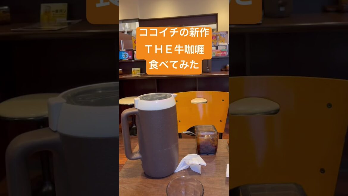 ココイチの新作ＴＨＥ牛咖喱食べてみた　ギュウカリー　美味しい　おすすめメニュー　カレー　ざぎゅうかりー　山田裕貴　CoCo壱番屋　カレーハウス　トッピング　再現　社長　大食い　新社長　10辛　20辛