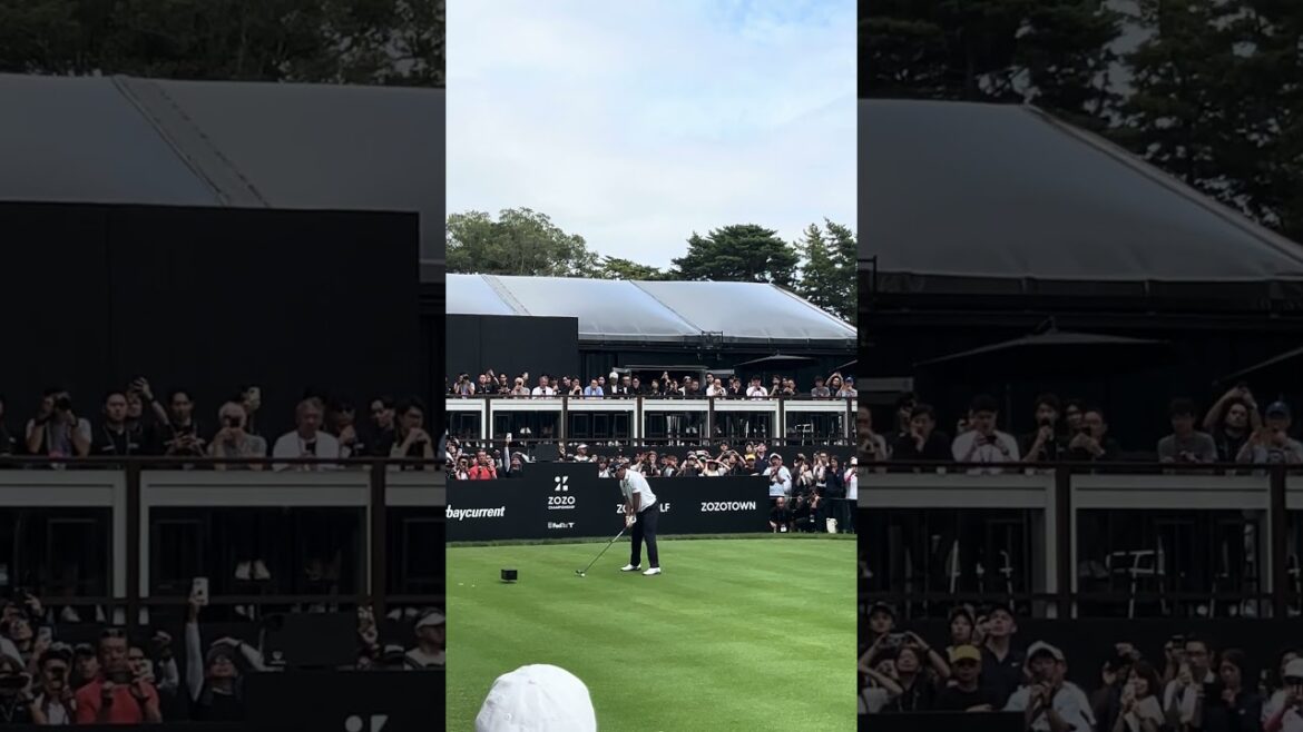 ZOZOチャンピオンシップ2024初日　松山英樹 ZOZO CHAMPIONSHIP2024 DAY1  Hideki Matsuyama #zozochampionship