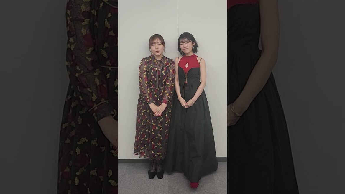 カウントダウンコメント当日：ルジュ役 宮本侑芽＆ナオミ役 黒沢ともよ／『メタリックルージュ』 #shorts