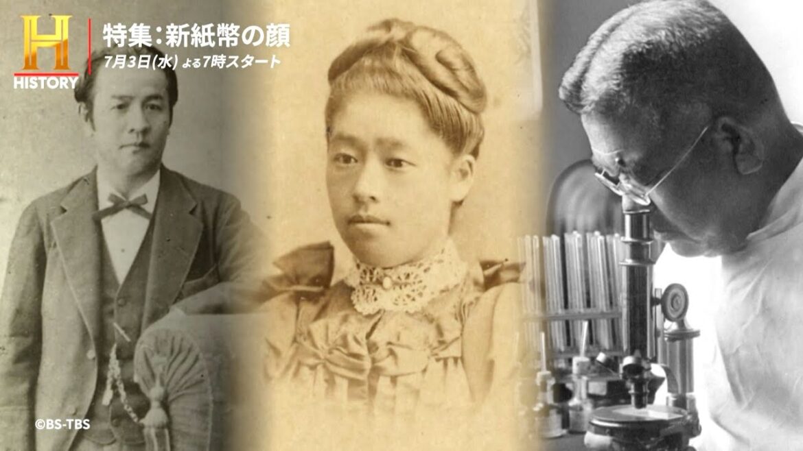 新紙幣の顔、渋沢栄一・北里柴三郎・津田梅子の人生に迫る／CSヒストリーチャンネル『特集：新紙幣の顔』予告編