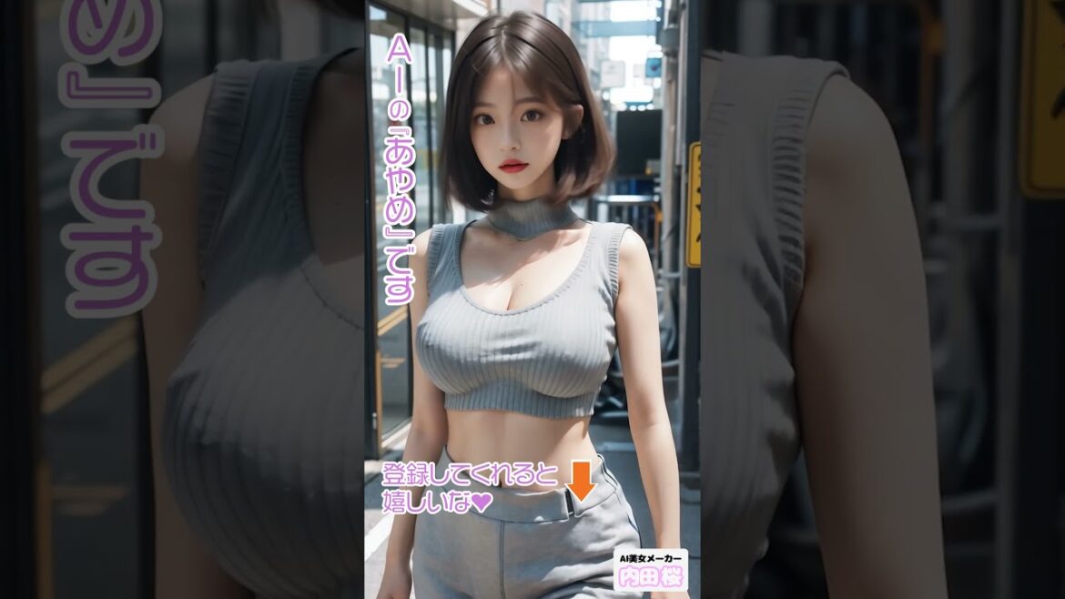 【AI美女】ショートヘアとロングヘアどっちが好き😊？【AIグラビア】#japanese#beauty