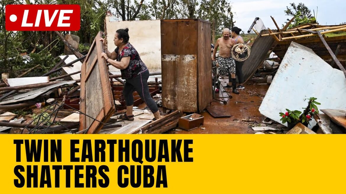 Live: Two Powerful Earthquakes Shatter Cuba | Earthquake In Cuba Latest Update  | N18G