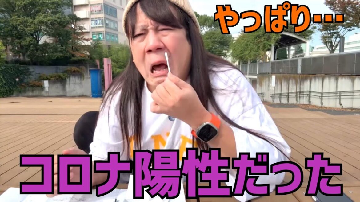 やっぱり…コロナ陽性 2024/11/12