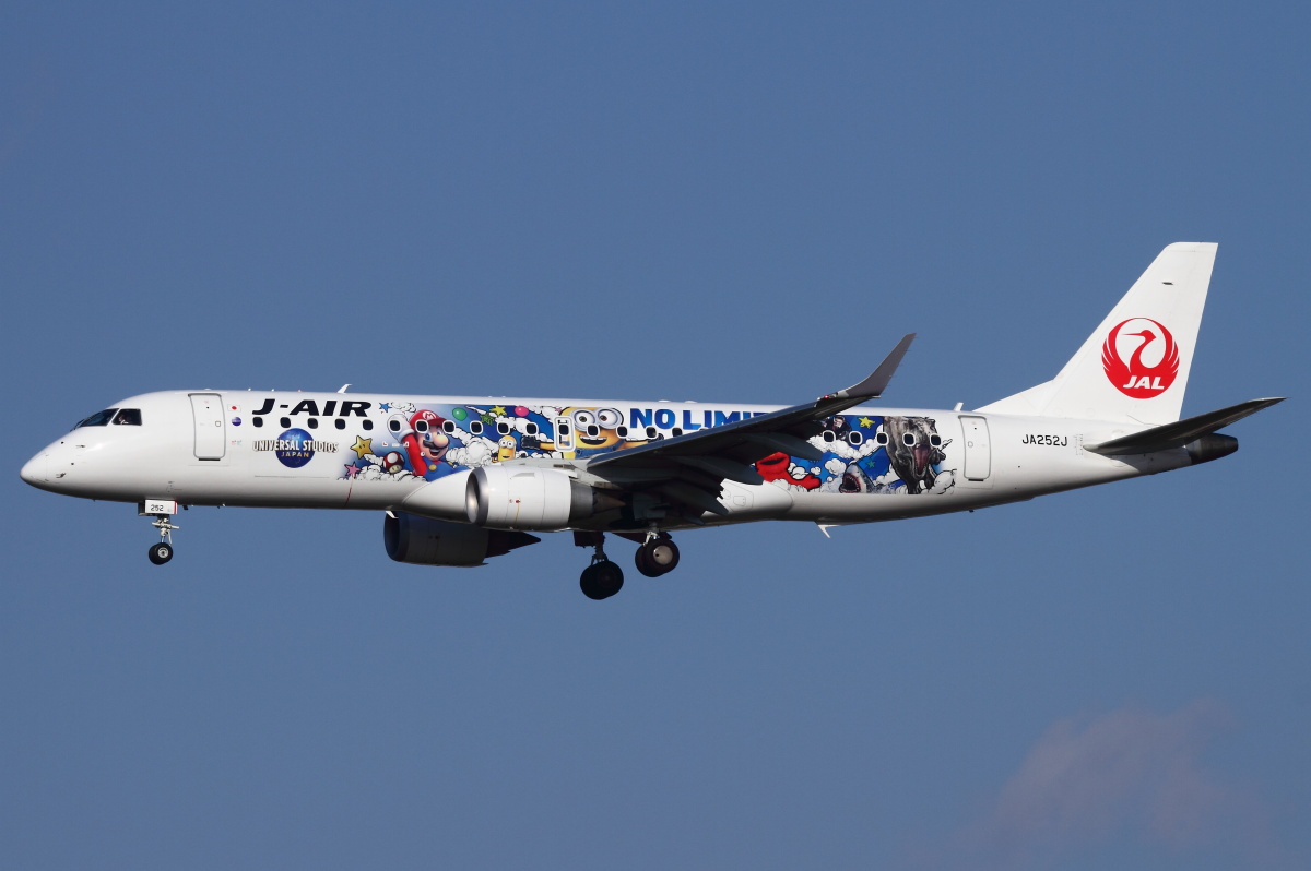 ニュース画像 1枚目：2023年4月まで運航されたJAL×ユニバーサル・スタジオ・ジャパン ジェット