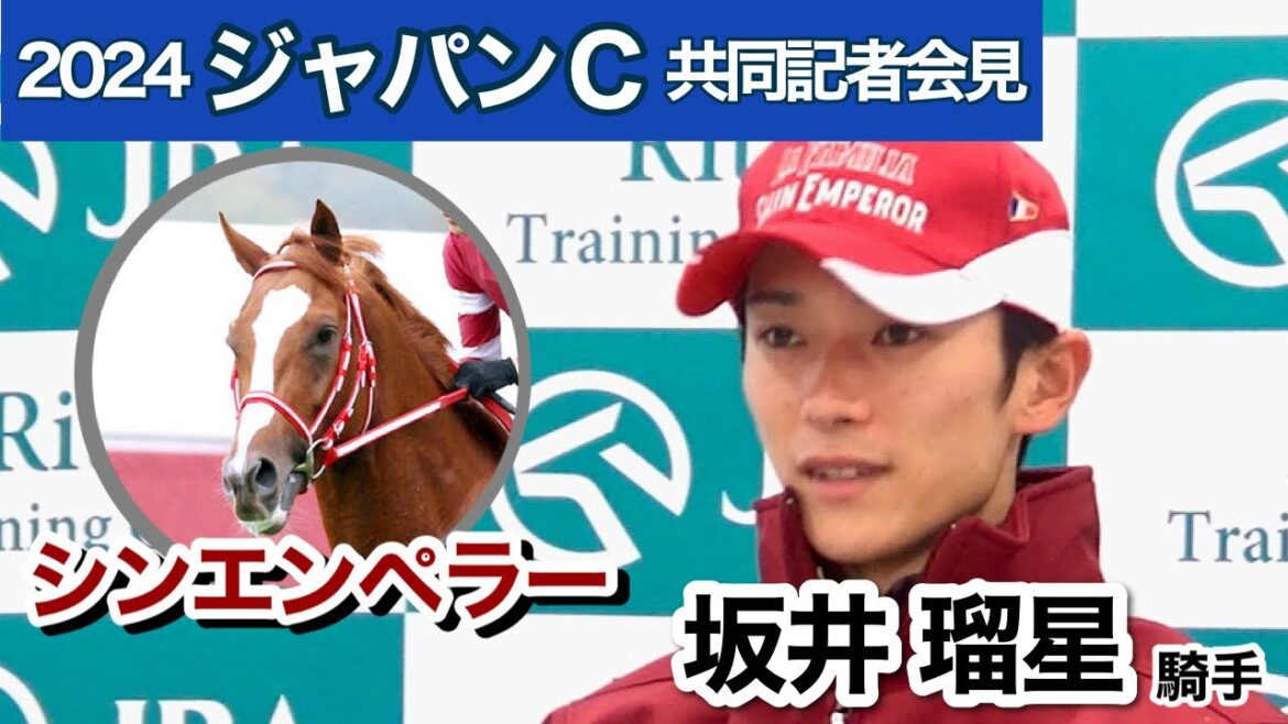 【ジャパンカップ2024】「チャンスのある１頭」シンエンペラーの坂井瑠星騎手「左回りの方がいいパフォーマンス」…ＪＲＡ共同記者会見