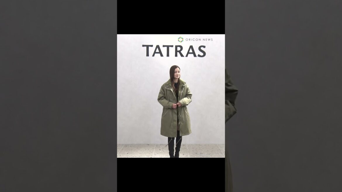 黒木メイサ、『TATRAS 銀座店』フォトコールに登場　#shorts