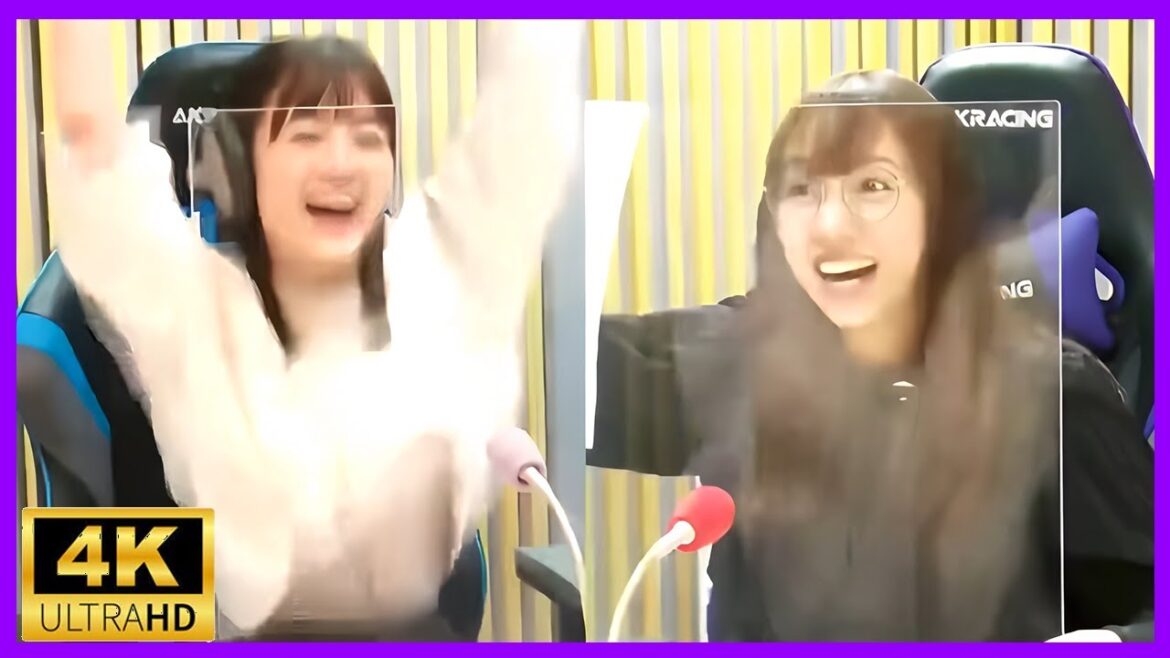 【4K高画質】生田絵梨花　興奮しすぎて下着が見えちゃう