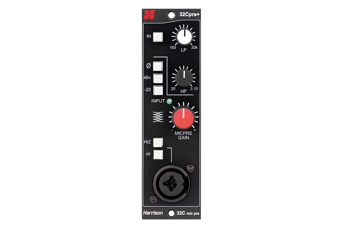 HARRISON AUDIO 32CPRE+ レビュー：名コンソールのマイクプリとフィルターを受け継いだAPI 500モジュール