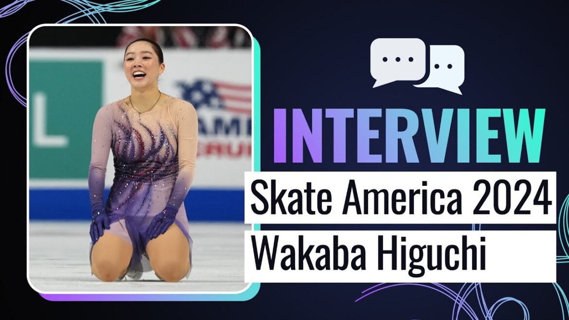 "I thought I was dreaming" | Wakaba HIGUCHI (JPN) | Women Winner | Skate America 2024 | #GPFigure
