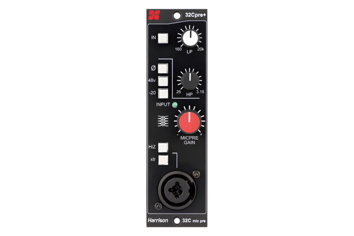 HARRISON AUDIO 32CPRE+ レビュー：名コンソールのマイクプリとフィルターを受け継いだAPI 500モジュール