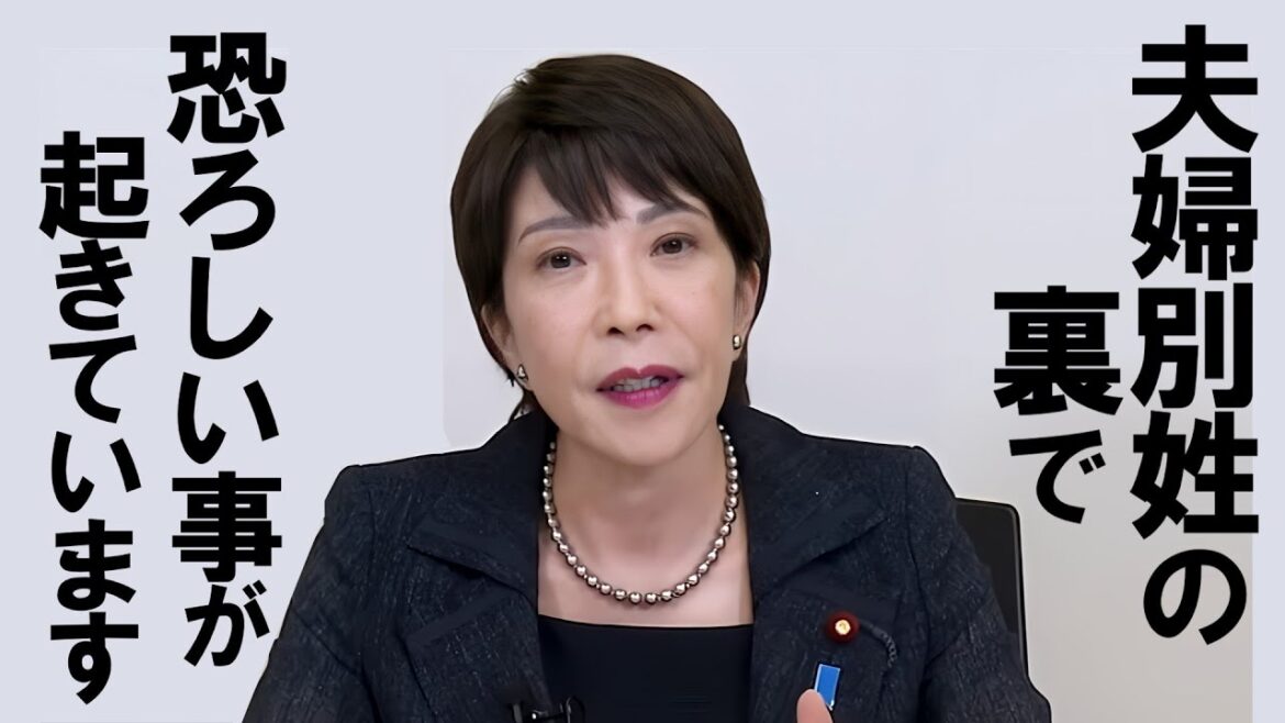 【高市早苗】安倍元総理も危惧していた、夫婦別姓推進派の真の目的とは？ #高市早苗 #衆議院 #自民党 #総裁選 #安倍晋三