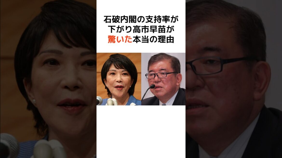 高市早苗が石破内閣の支持率低迷している理由についての考え #歴史 #政治 #高市早苗 #総理大臣 #shorts #石破茂