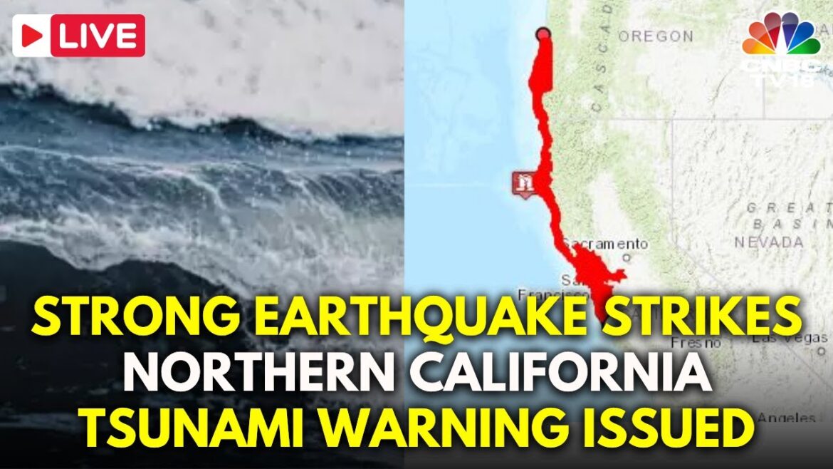 LIVE: Strong Northern California Earthquake 7.0 Triggers Tsunami Warning | USA West Coast | N18G LIVE: Strong Northern California Earthquake 7.0 Triggers Tsunami Warning | USA West Coast | N18G