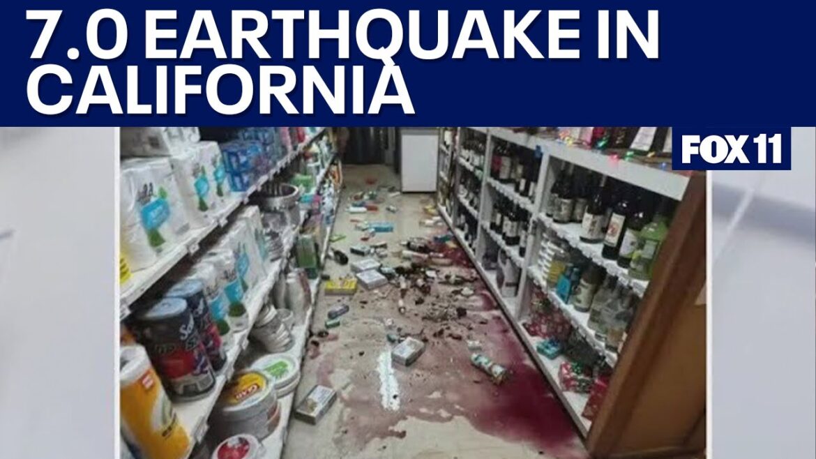7.0 earthquake shakes California briefly triggers tsunami warning