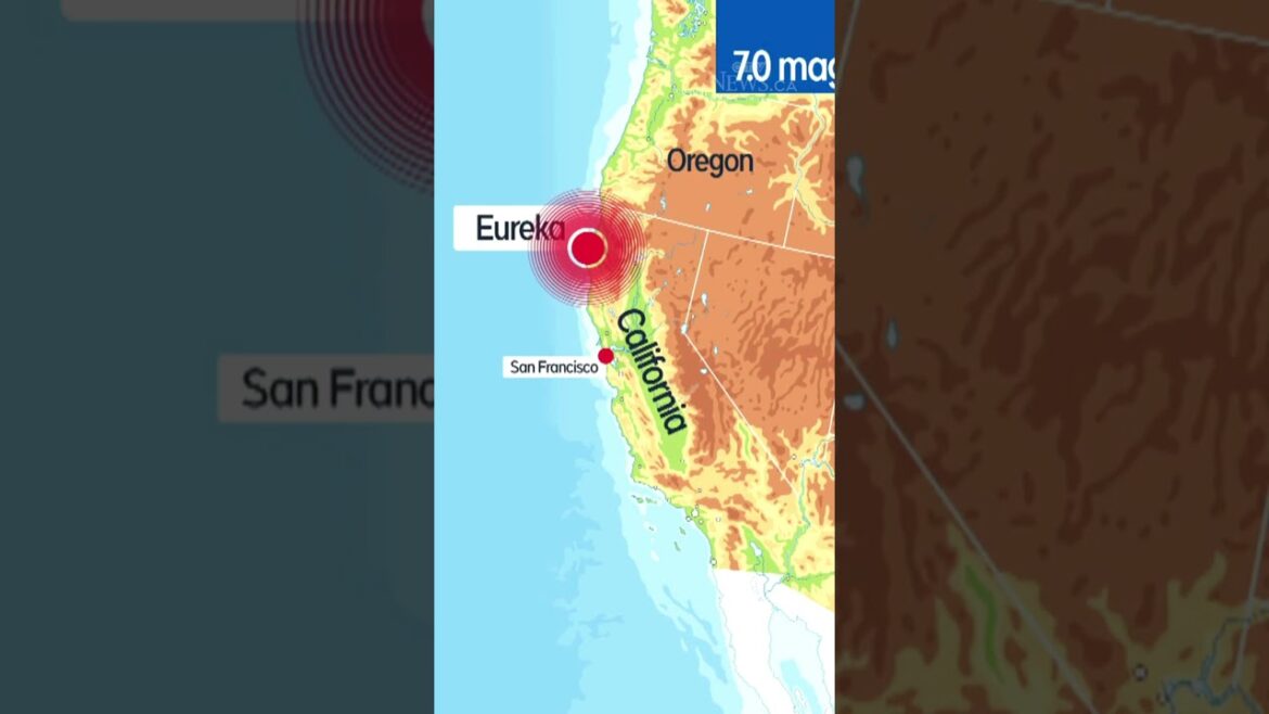 California earthquake triggers tsunami warning