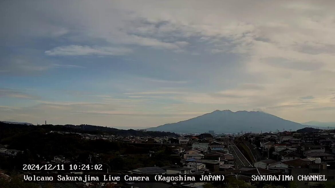【絶景LIVE】桜島ライブカメラ（噴火・雲海・朝焼け・星空） live camera  volcano-Sakurajima ,Kagoshima,Japan