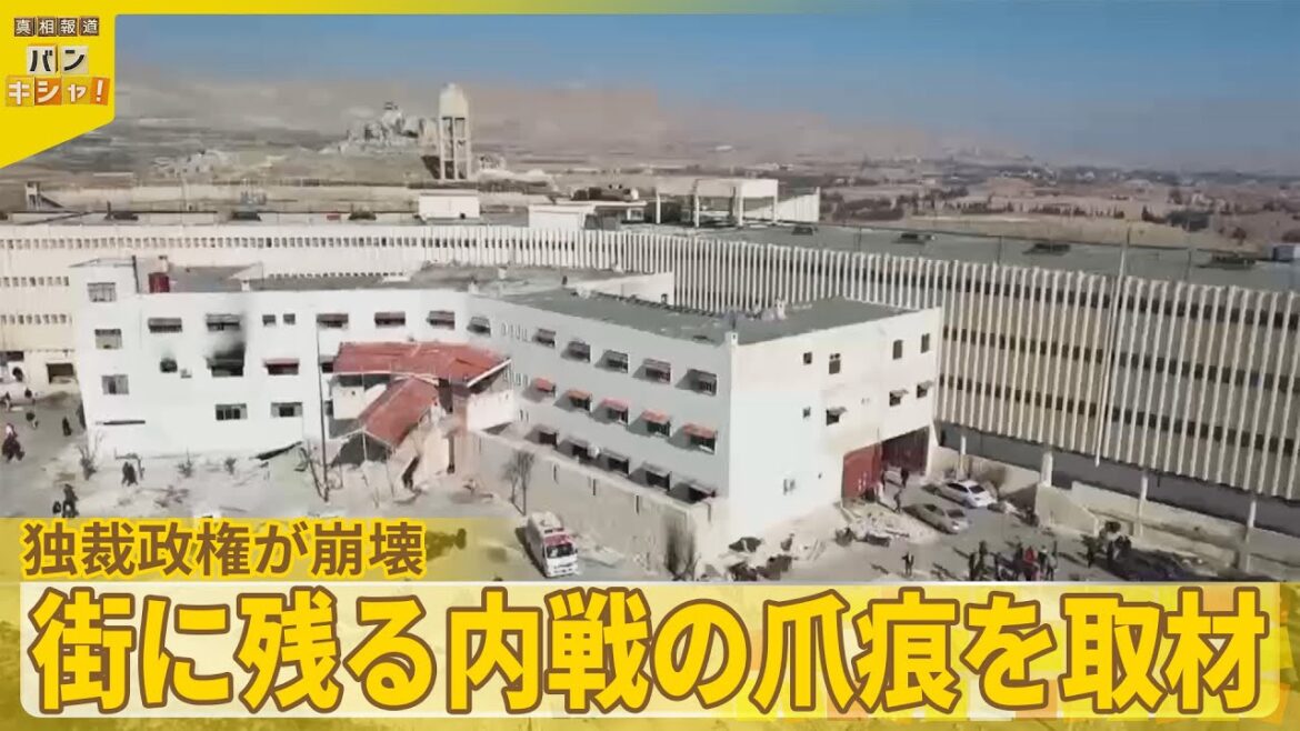 【現地取材】独裁政権倒れシリアに再び日常を…街に残る内戦の爪痕『バンキシャ!』 【現地取材】独裁政権倒れシリアに再び日常を…街に残る内戦の爪痕『バンキシャ!』