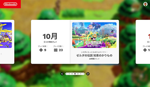画像集 No.004のサムネイル画像 / 「Nintendo Switch 2024 〜今年の振り返り〜」が公開に。2024年に遊んだSwitch用ソフトの記録を確認しよう