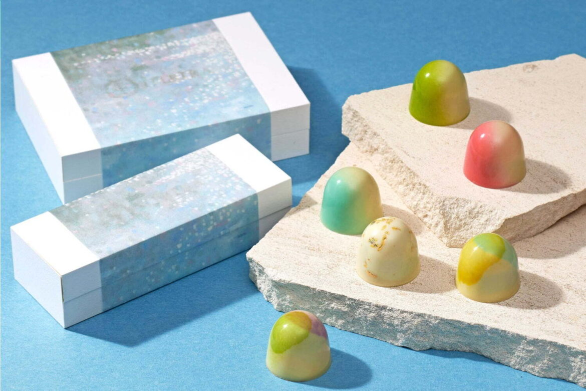 四季菓子の店「ひびか」25年バレンタイン“まるで絵画”なボンボンショコラ、あまおう苺×梅酒など全6種 - Fashion Press