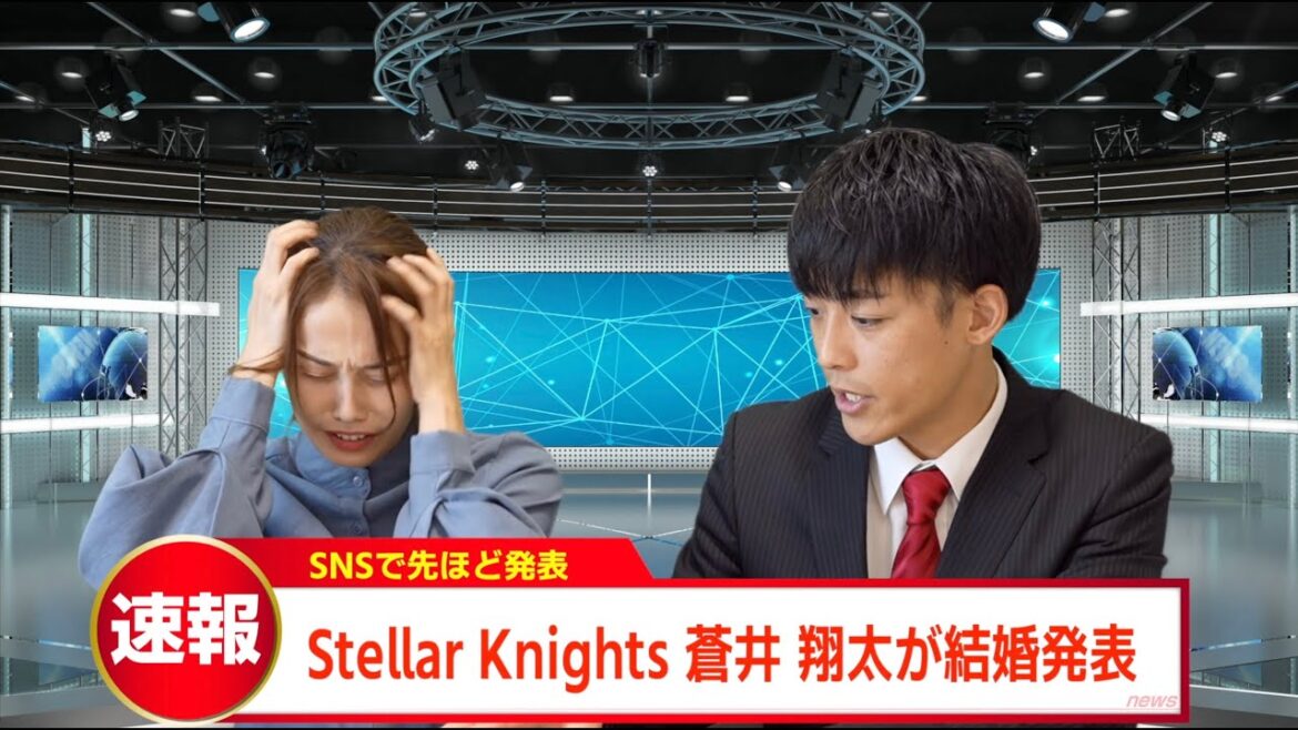 【放送事故】推しの結婚を速報で知った女子アナが取り乱しまくる