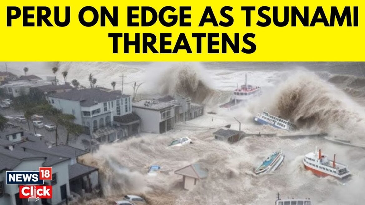 Peru Tsunami Updates: Peru Hit By Massive 13-Foot-High Waves, Leaving Scores Of Ports Closed | N18G