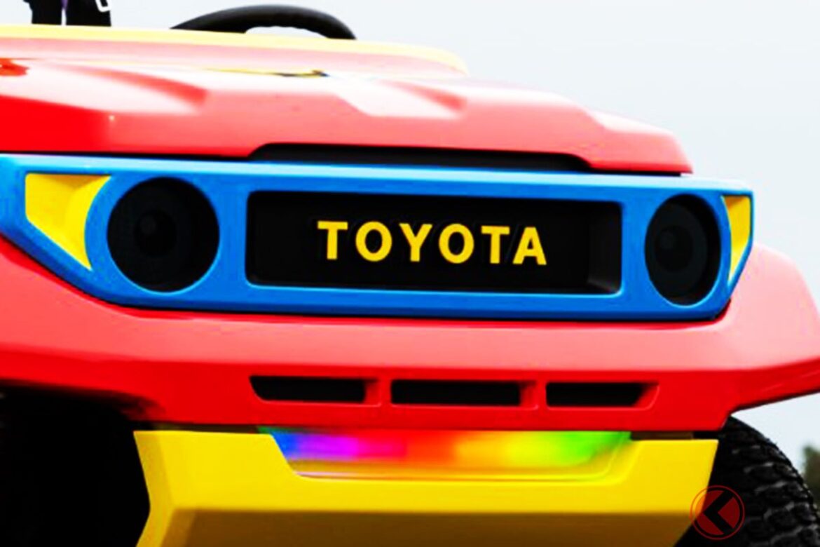 まるで「ミニランクル？」 公開された「ビッグ・レッド・ユート・ステージカー」とは（画像引用：トヨタオーストラリア）
